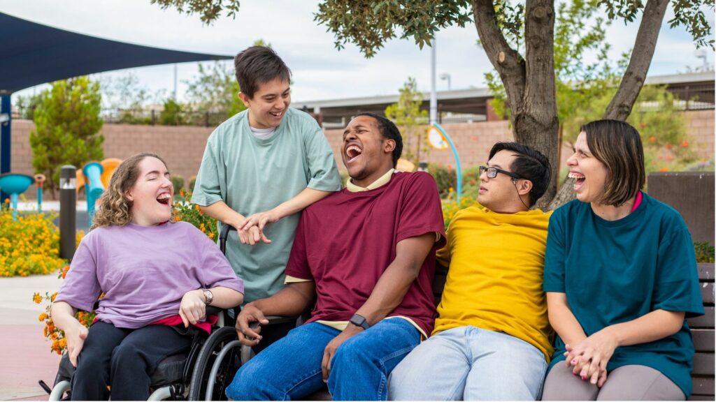 Group smiling