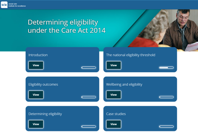 Determining eligibility under the Care Act 2014): e-learning course
